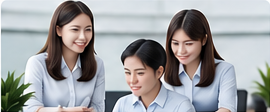 Minh họa nhóm dịch vụ kế toán